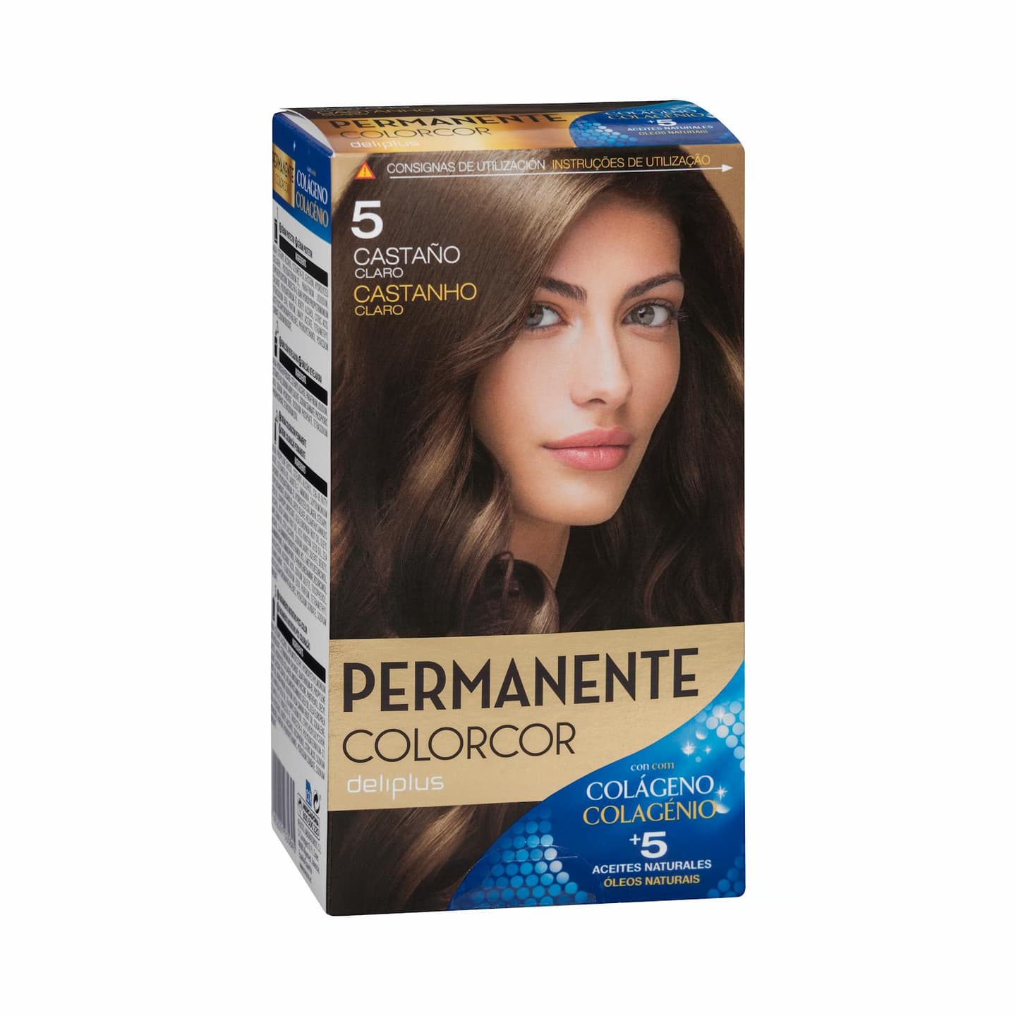 Coloration permanente châtain clair 5 Colorcor