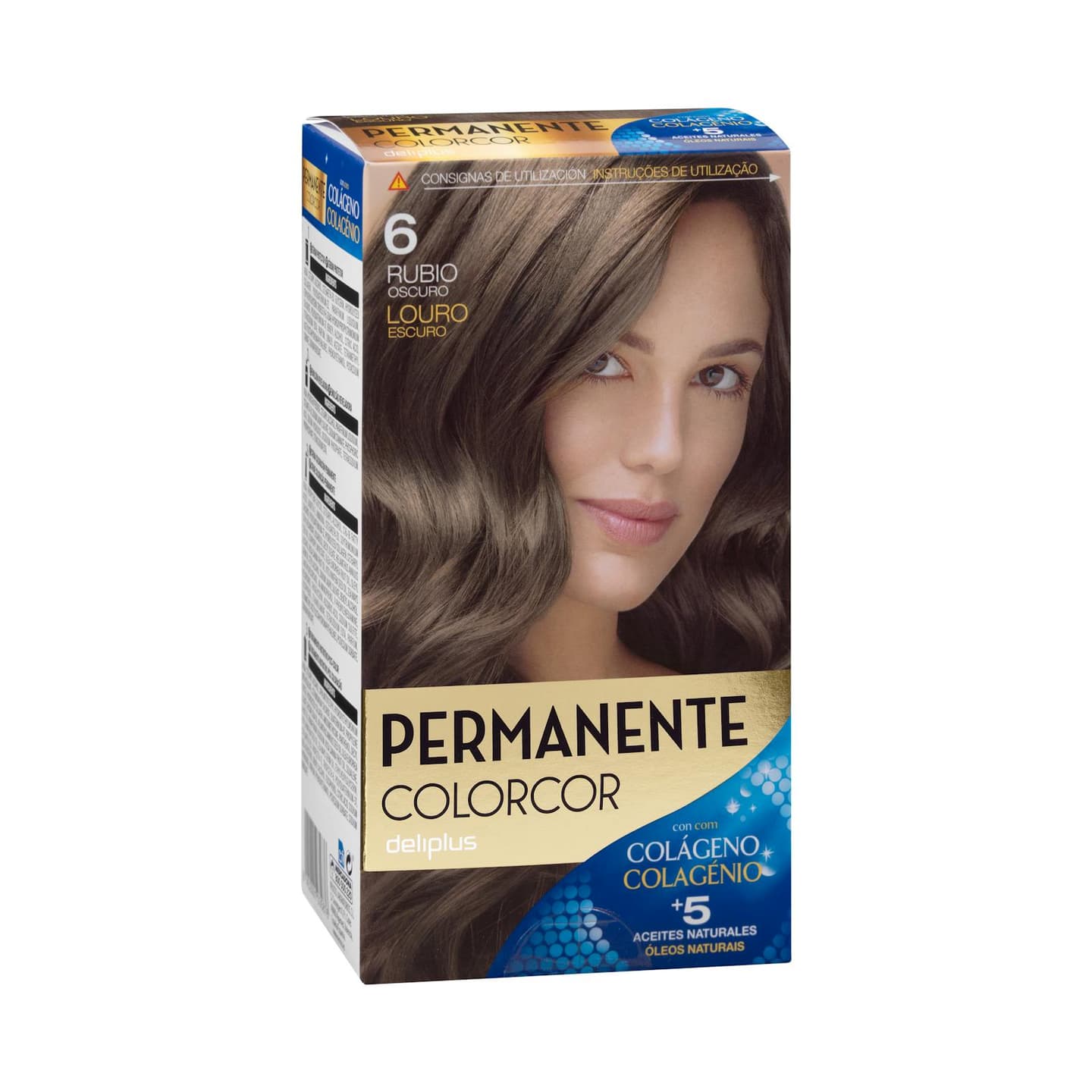 Coloration permanente blond foncé 6 Colorcor