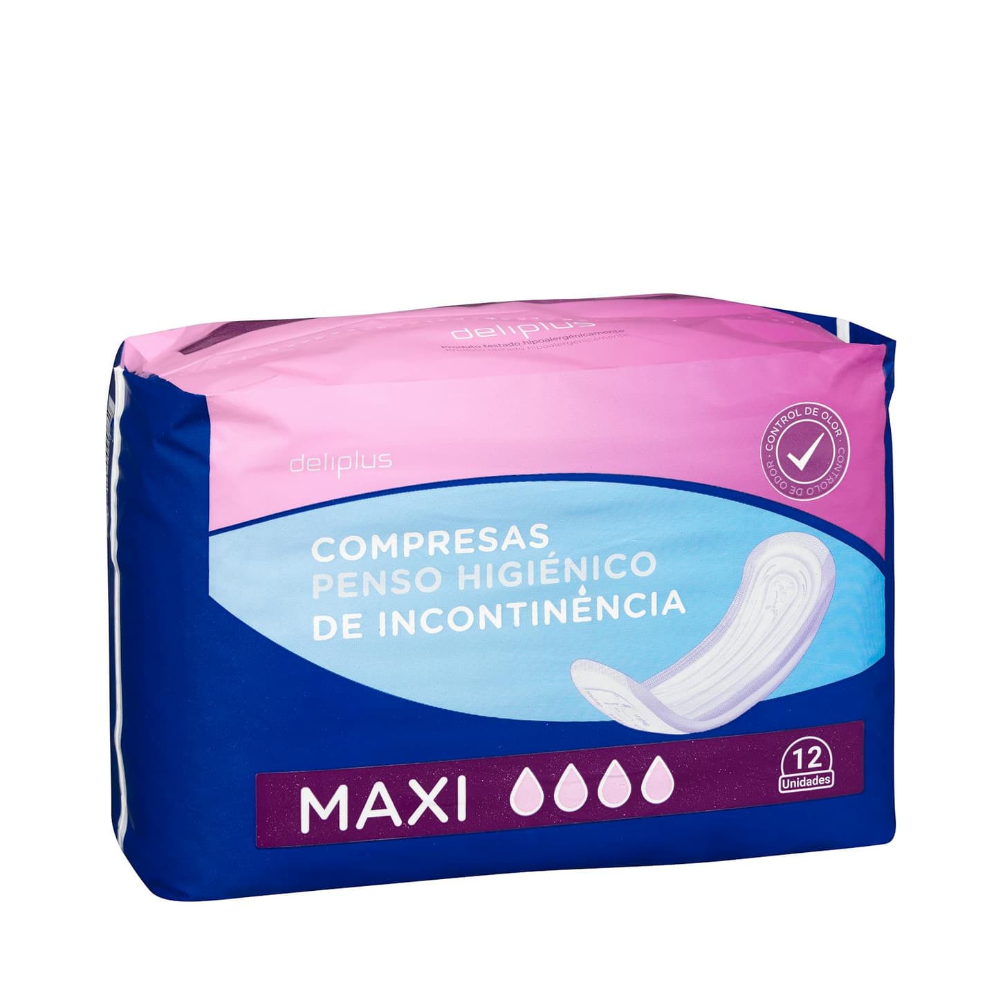 Protections urinaires maxi Deliplus, sans ailettes