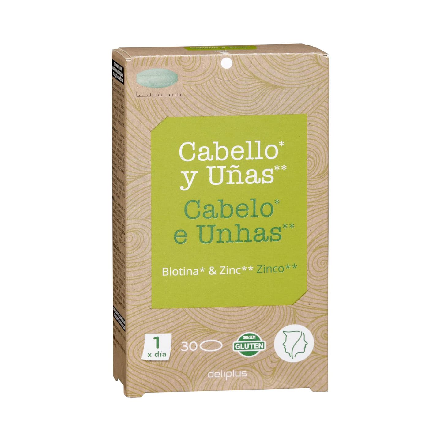 Comprimés cheveux et ongles Deliplus
