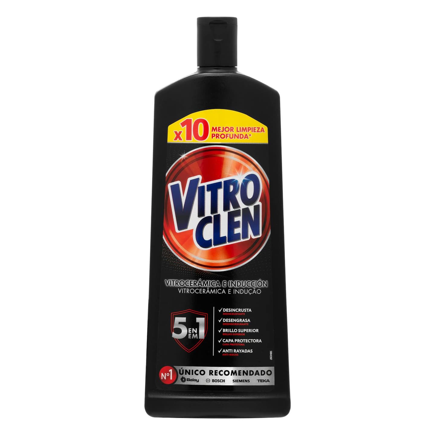Crème nettoyante vitrocéramique 5 en 1 Vitroclen