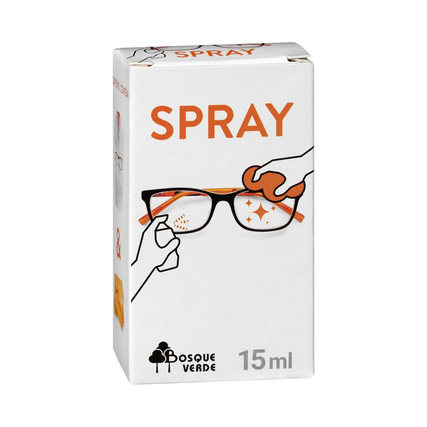Spray nettoyant lunettes avec chamoisine Bosque Verde