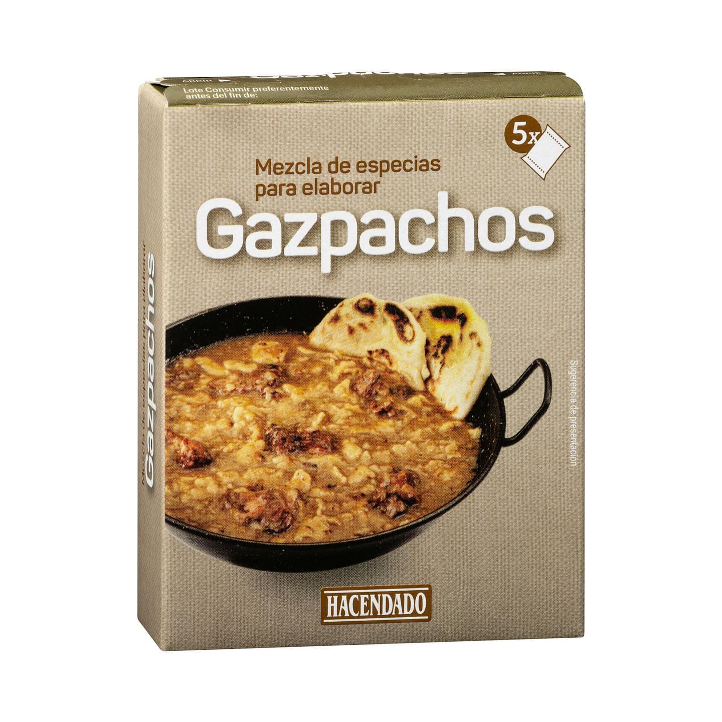 Mélange d'épices pour gaspacho manchego Hacendado
