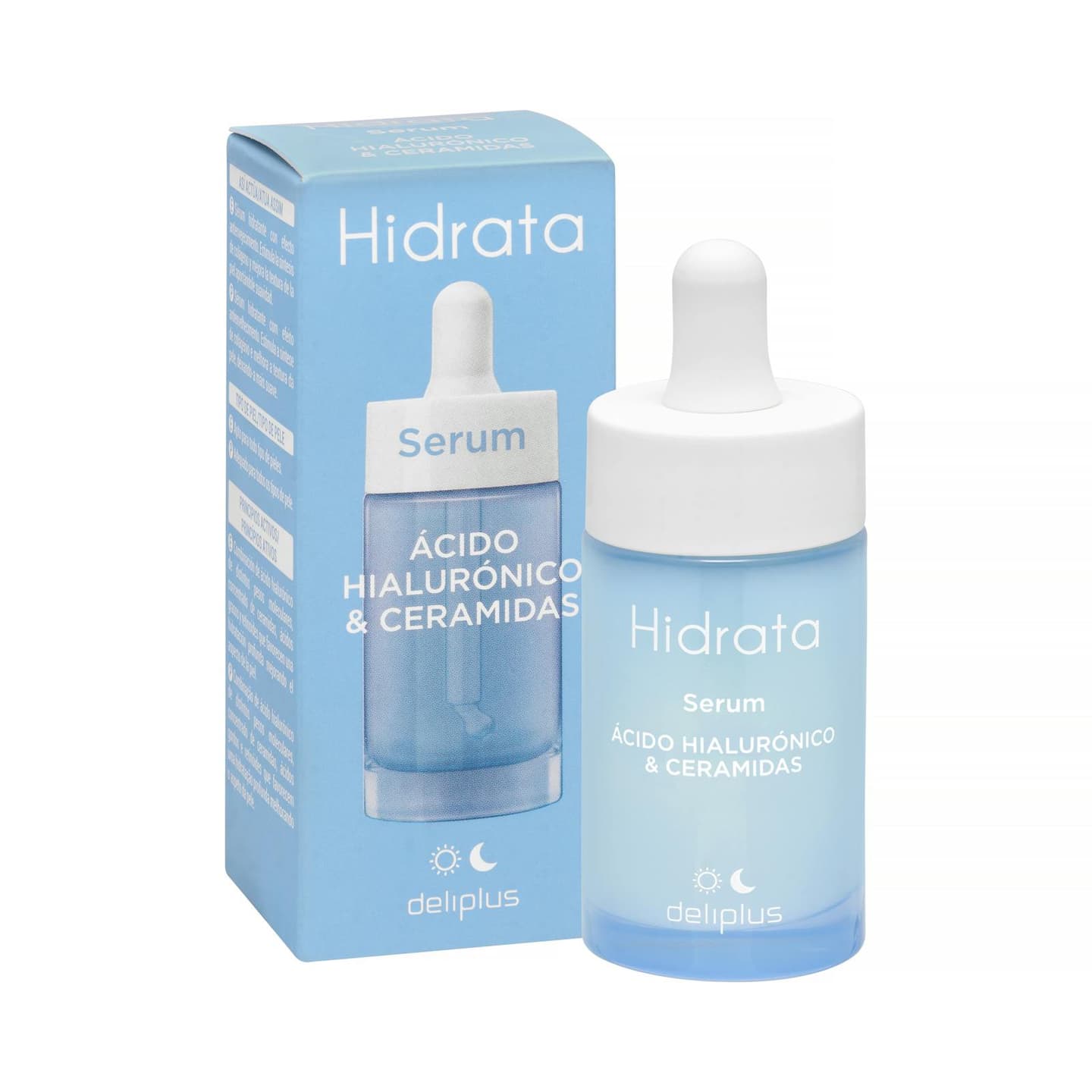 Sérum visage acide hyaluronique et céramides Deliplus